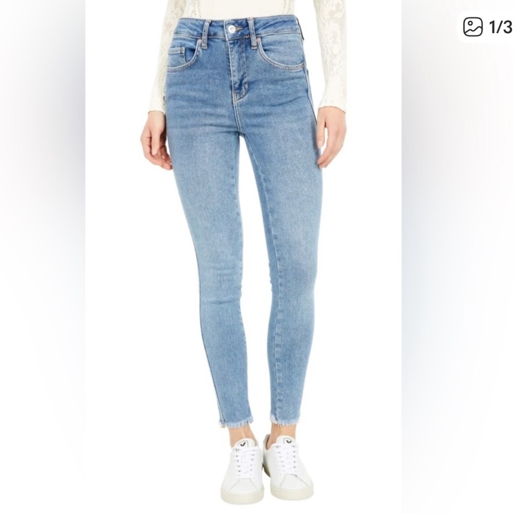 NWT Free People We The Free Raw High Rise Jegging Sierra Wash Size 26